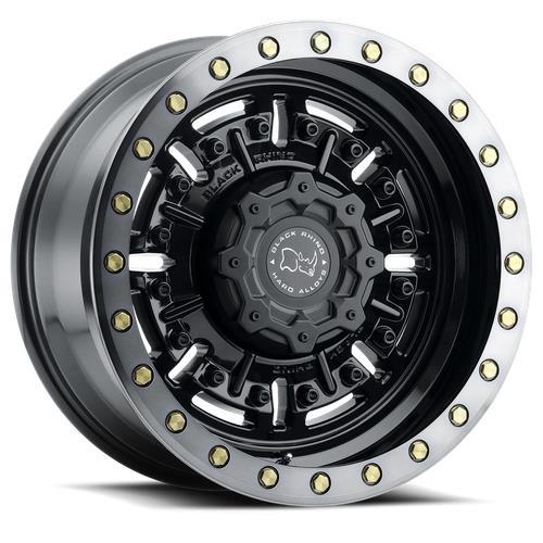 ABRAMS GLOSS GUN BLACK W/ MACHINED DARK TINT 9,5x18 6/139,7 ET-18 CB112,1 60° - Alumiinivanteet - 312374 - 1