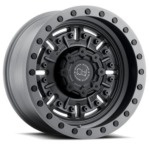 ABRAMS TEXTURED MATTE GUNMETAL 9,5x18 6/139,7 ET-18 CB112,1 60° - Alumiinivanteet - 311754 - 1