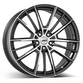 AEZ Kaiman dark 9x19 5/112 ET46 CB70,1 60° - Alumiinivanteet - 258094 - 1