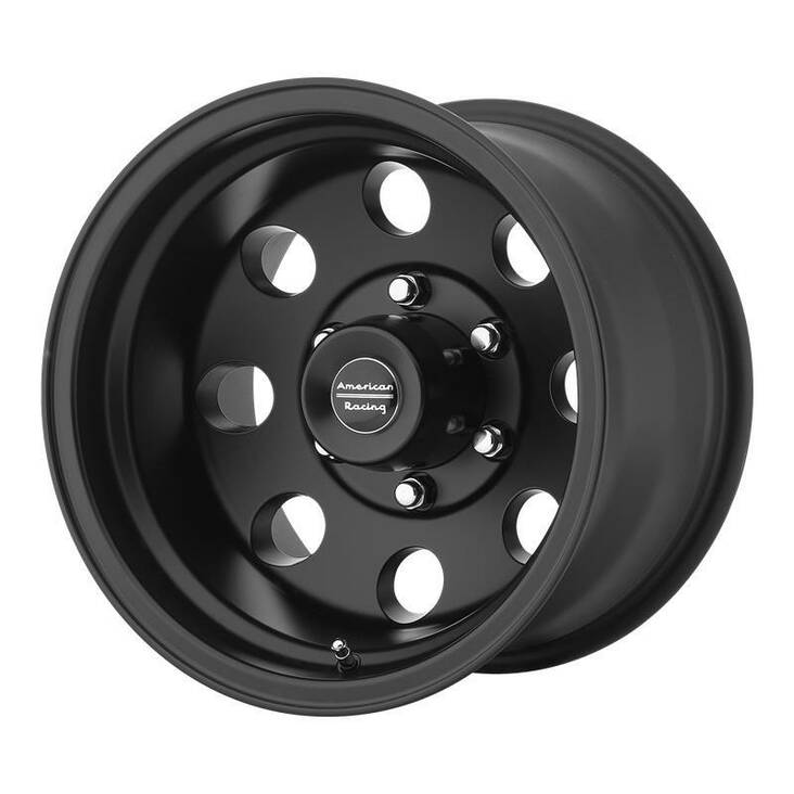 AR172 Satin Black 9x17 8/170 ET-12 CB130.8 60° - Alumiinivanteet - 236004 - 1
