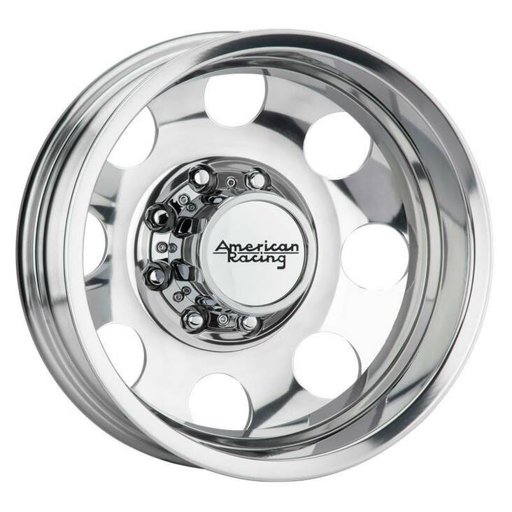 AR204 Polished - Rear 6x16 8/165,1 ET-134 CB125.5 60° - Alumiinivanteet - 236084 - 1