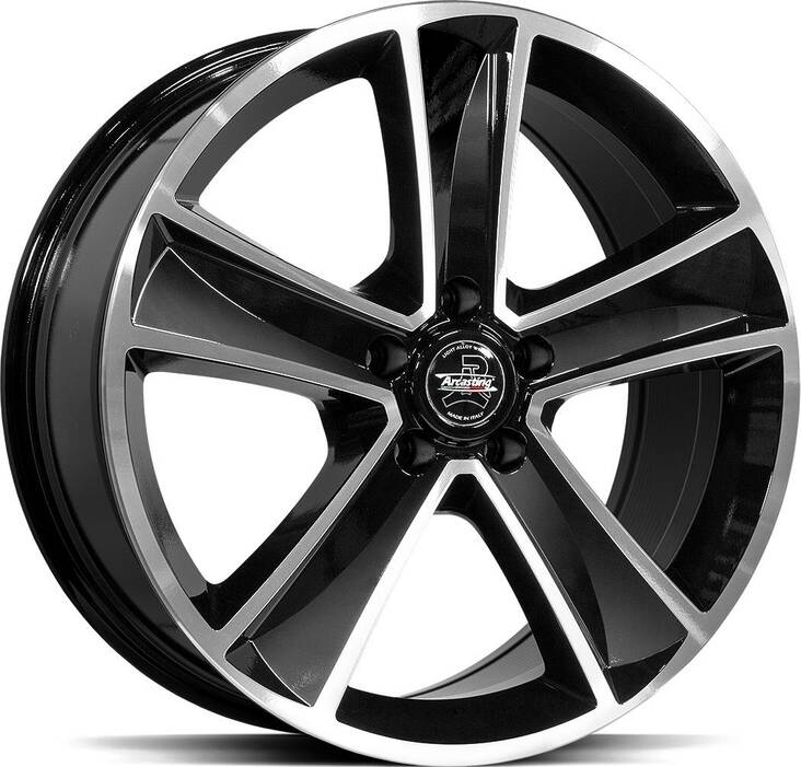 ARCASTING Mammut Diamond Black 7x16 5/112 ET45 CB66,6 60° - Alumiinivanteet - 282094 - 1
