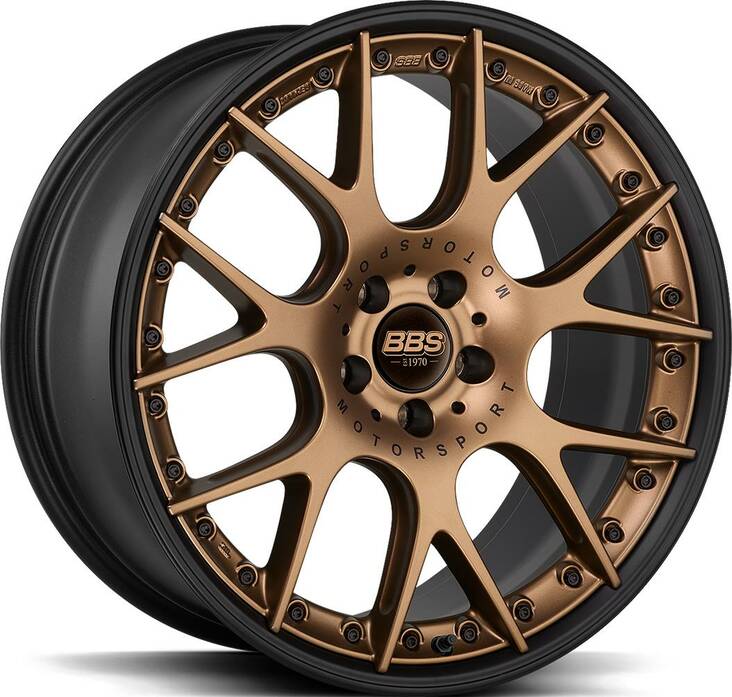 BBS CH-RII Satin Bronze Black 9x20 5/130 ET48 CB71.6 R14 - Alumiinivanteet - 306074 - 1