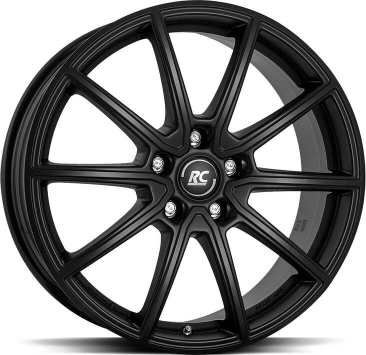 BROCK RC32 Satin Black Matt 8,5x19 5/112 ET35.5 CB66.6 R14 - Alumiinivanteet - 333414 - 1