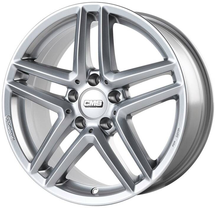 CMS C26 Racing Silver 7,5x17 5/112 ET47 CB66,6 R14 - Alumiinivanteet - 303374 - 1