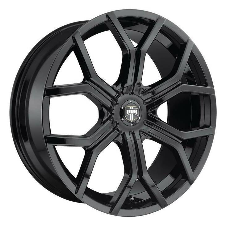 DC208 GLOSS BLACK 9,5x24 6/135/139,7 ET30 CB87.1 60° - Alumiinivanteet - 248404 - 1