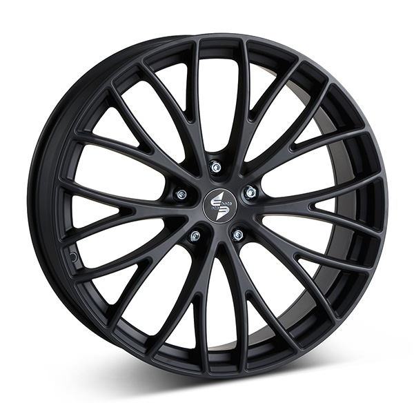 Eta Beta Piuma M.Blk 9,5x22 5-120 E40 C78,10 60 - Alumiinivanteet - 8056477255704 - 1