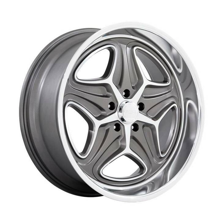 F172 MERLOT ANTHRACITE MACHINED 10,5x22 5/127 ET6 CB78,1 60° - Alumiinivanteet - 310934 - 1