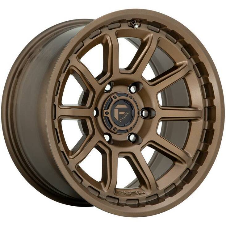 FC690 MATTE BRONZE 9x17 6/135 ET1 CB87,1 60° - Alumiinivanteet - 248584 - 1