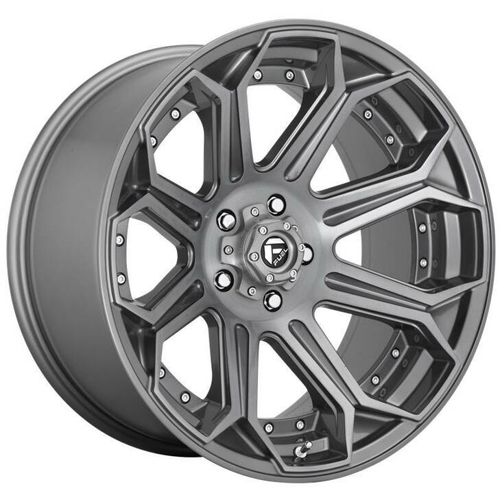 FC705 BRUSHED GUN METAL TINTED CLEAR 9x20 6/139,7 ET20 CB106,1 60° - Alumiinivanteet - 268494 - 1