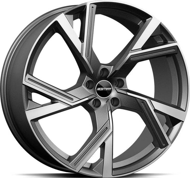 GMP Angel Matt Anthracite Diamond 8,5x21 5/112 ET40 CB57,1 R13 - Alumiinivanteet - 297584 - 1