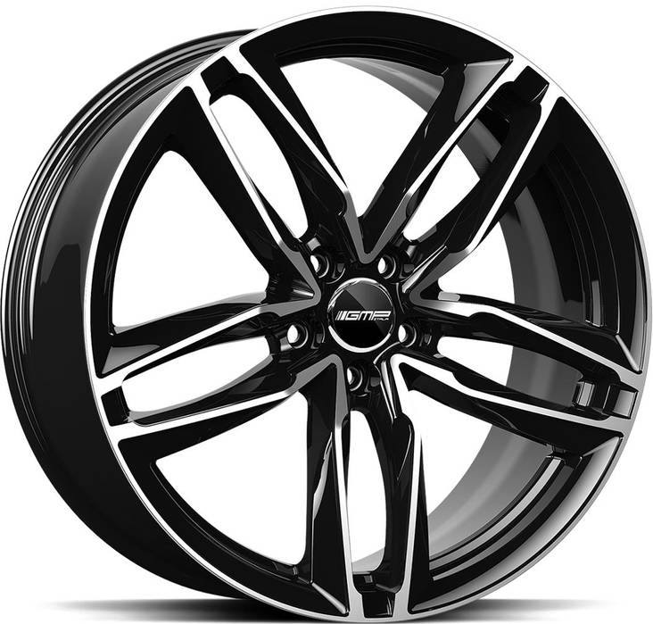GMP Atom Black Diam 8x18 5/112 ET45 CB66,6 R13 - Alumiinivanteet - 204864 - 1