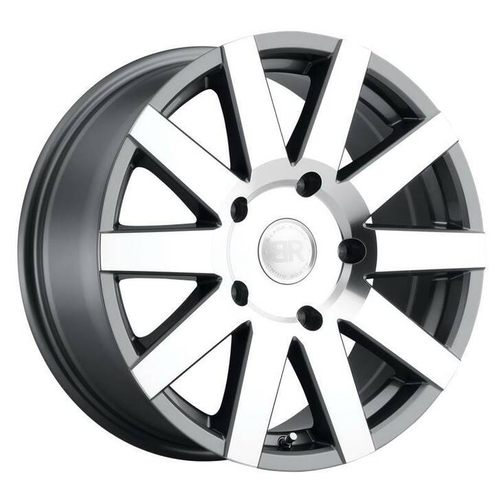 JOURNEY GLOSS GUNMETAL W/ MIRROR-CUT FACE 8x18 5/130 ET48 CB84.1 60° - Alumiinivanteet - 327994 - 1