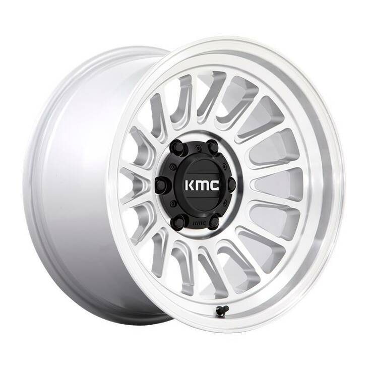 KM724 IMPACT OL SILVER MACHINED 8,5x17 6/139,7 ET0 CB106,1 60° - Alumiinivanteet - 317324 - 1