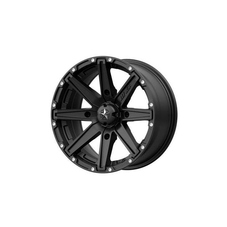 MA33 Satin Black 7x12 4/137 ET10 CB112.0 60° - Alumiinivanteet - 244074 - 1