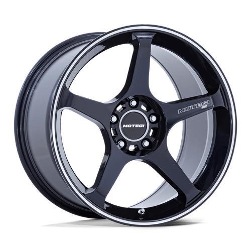 MR159 BATTLE V OBSIDIAN BLUE W/ MACHINED LIP STRIP 9,5x18 5/114,3 ET25 CB72.6 60° - Alumiinivanteet - 333544 - 1