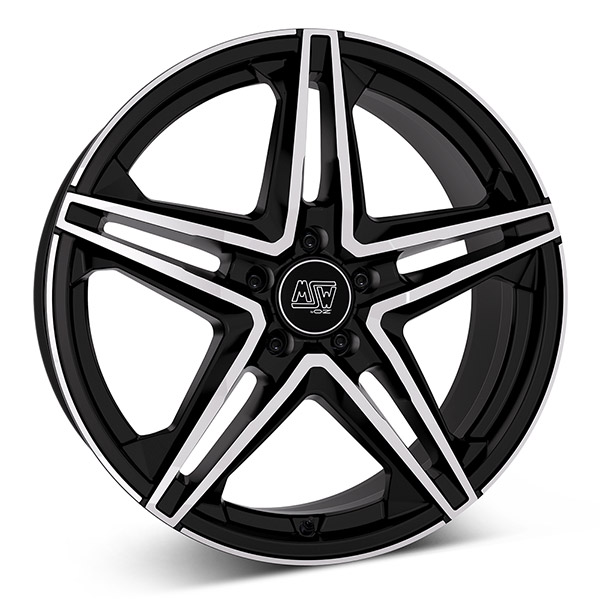 MSW 31 G.Blk/Pol 8,5x18 5-112 E48 C73,10 60 - Alumiinivanteet - 8027529191714 - 1