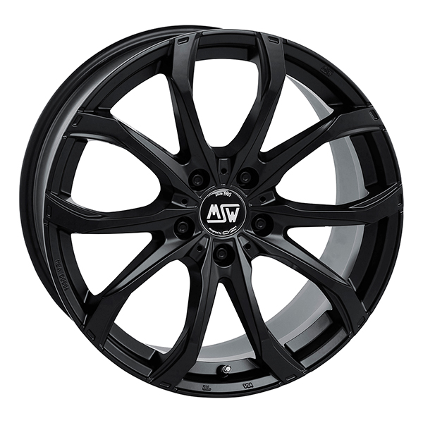 MSW 48 M.Blk 7,5x17 5-114,3 E45 C73,1 - Alumiinivanteet - 8027529111484 - 1