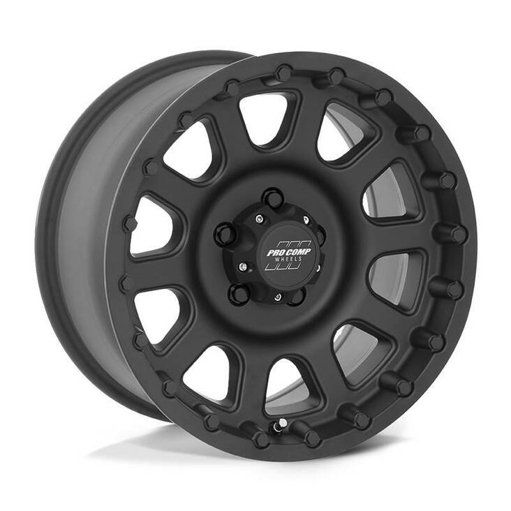 PA32 BANDIDO FLAT BLACK 8x16 6/139,7 ET0 CB108.0 60° - Alumiinivanteet - 331654 - 1