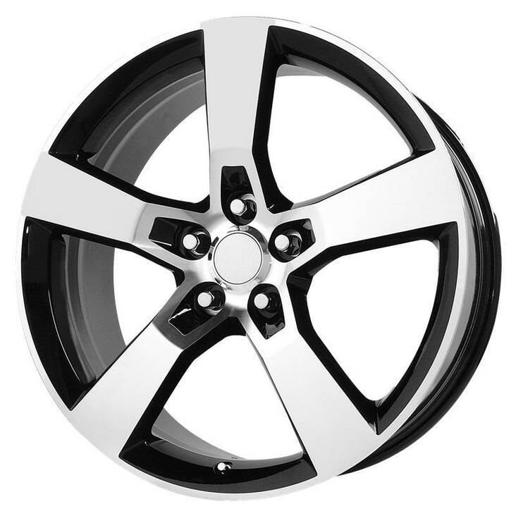 PR125 Gloss Black Machined 9x20 5/120 ET40 CB67,0 60° - Alumiinivanteet - 271084 - 1