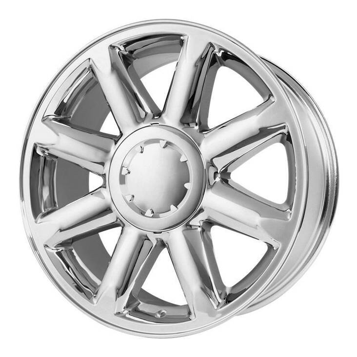 PR133 Chrome 8,5x20 6/139,7 ET31 CB78,3 60° - Alumiinivanteet - 236394 - 1