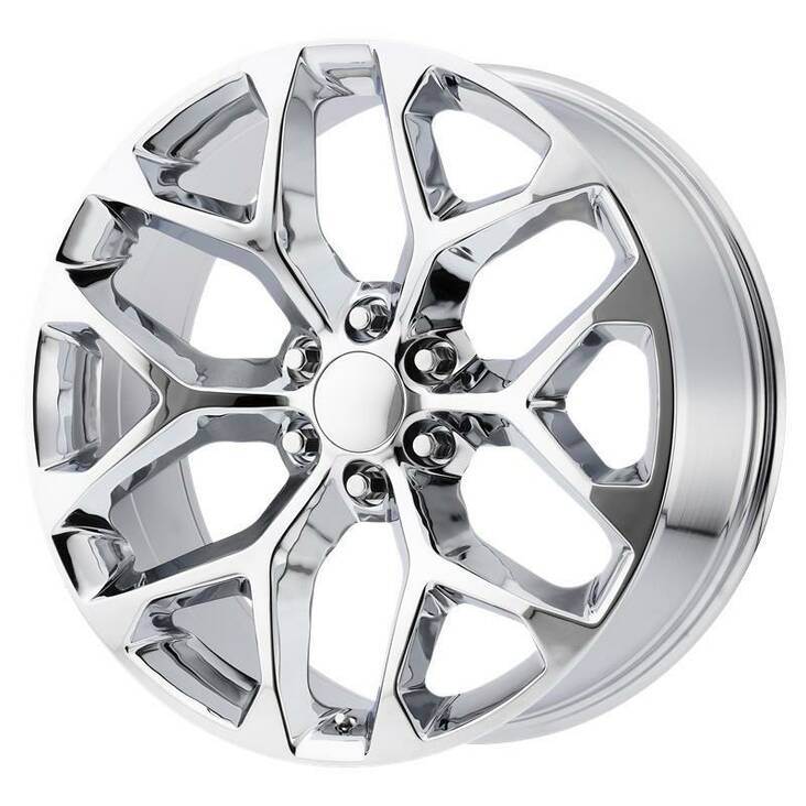 PR176 Chrome 10x26 6/139,7 ET24 CB78.1 60° - Alumiinivanteet - 300644 - 1