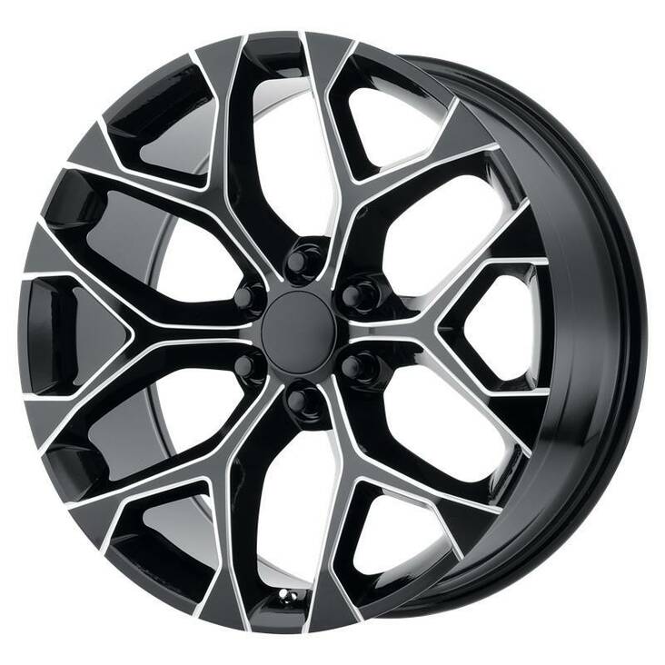 PR176 Gloss Black Milled 10x24 6/139,7 ET24 CB78.1 60° - Alumiinivanteet - 294074 - 1