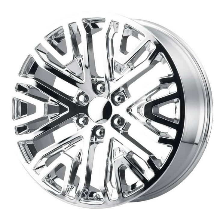 PR197 Chrome 9x20 6/139,7 ET24 CB78.1 60° - Alumiinivanteet - 238234 - 1