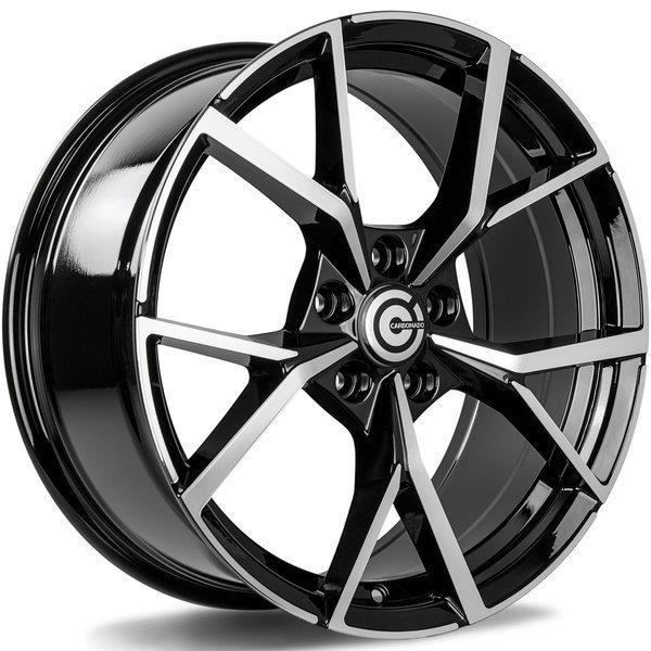 Predator Black Front Polished 8x18 5/112 ET45 CB57.1 60° - Alumiinivanteet - 314194 - 1
