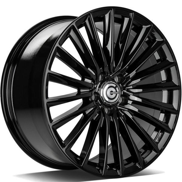 Prestige Black Glossy 8x18 5/112 ET35 CB66.5 60° - Alumiinivanteet - 314354 - 1