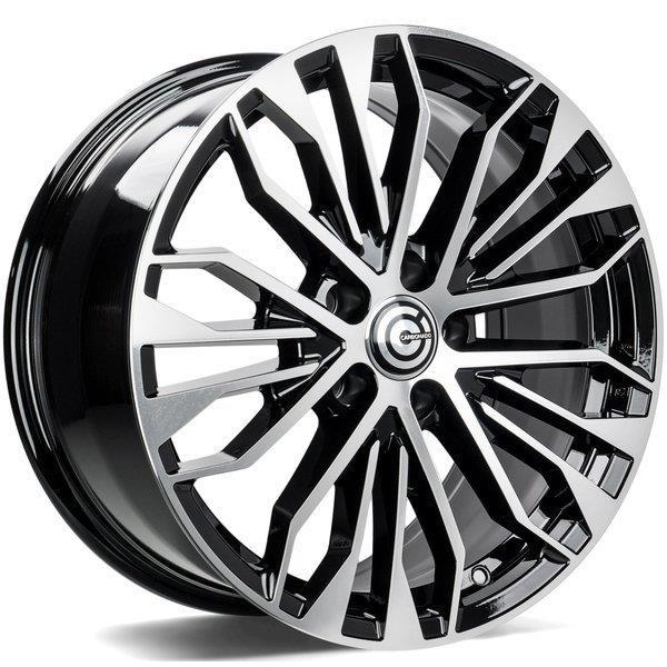 Reptile Black Front Polished 8x18 5/112 ET35 CB66,5 60° - Alumiinivanteet - 314214 - 1