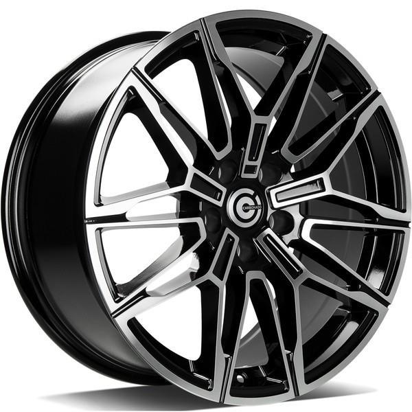 Rubin Black Front Polished 8x18 5/120 ET33 CB72.6 60° - Alumiinivanteet - 322984 - 1