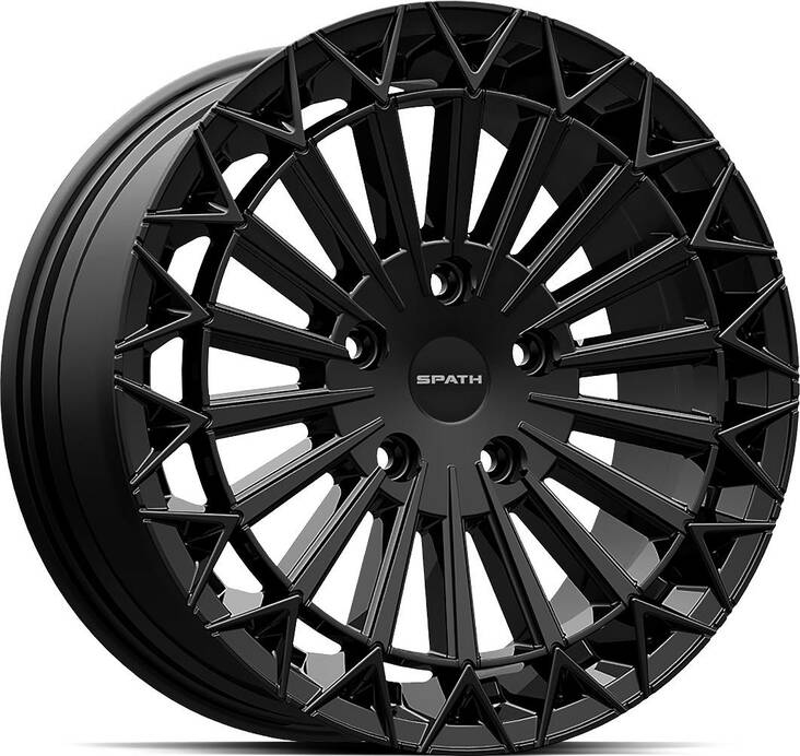 SPATH SP53 H Gloss Black 9x20 5/120 ET50 CB65.1 60° - Alumiinivanteet - 334814 - 1