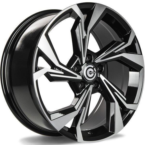 Slingshot Black Front Polished 8x18 5/112 ET45 CB66.5 60° - Alumiinivanteet - 314484 - 1