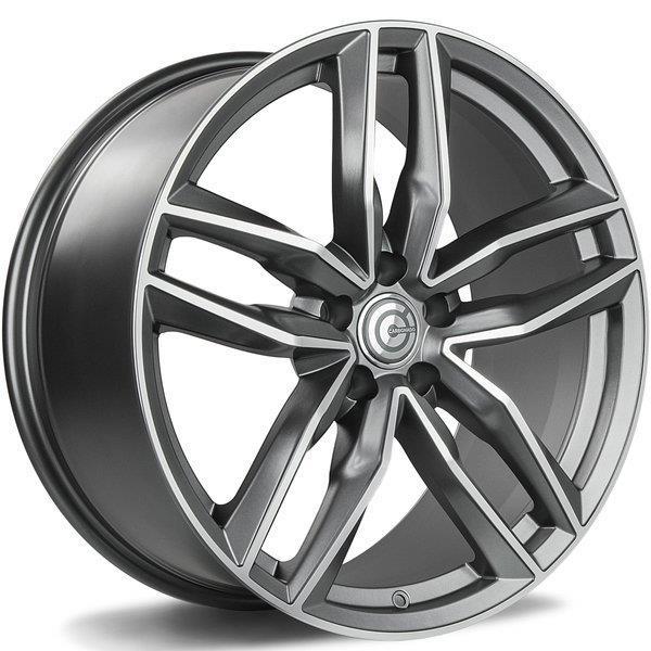 Style Matt Anthracite Front Polished 9x20 5/112 ET35 CB66.5 60° - Alumiinivanteet - 320134 - 1