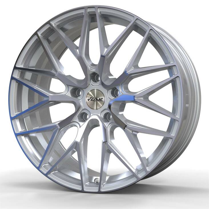 Venue Foxy Silver Polished 9,5x19 5/112 ET30 CB66,6 BLACK FRIDAY 23 60° - Alumiinivanteet - 329404 - 1
