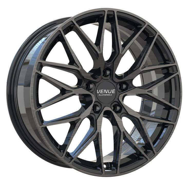 Venue VS10 Tinted Black 10x20 5/112 ET35 CB66,6 60° - Alumiinivanteet - 272894 - 1