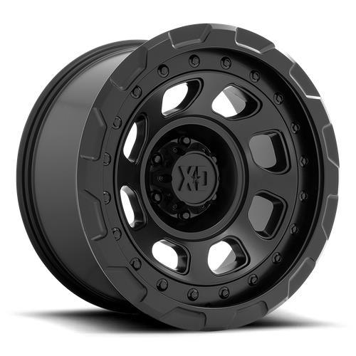 XD861 STORM SATIN BLACK 9x20 8/165,1 ET0 CB125,1 60° - Alumiinivanteet - 327904 - 1