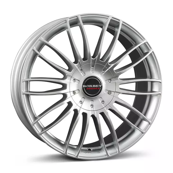 BORBET CW3 Sterling Silv 8,5x19 5/130 ET55 CB84.1 60° - Alumiinivanteet - 339714 - 1