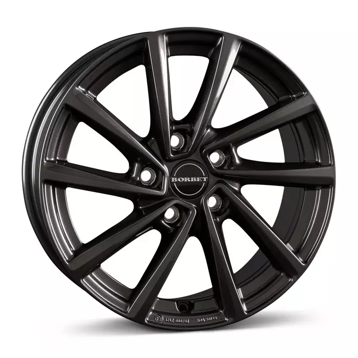 BORBET V mistral anthracite glossy 7x17 5/112 ET54 CB66,6 60° - Alumiinivanteet - 340334 - 1