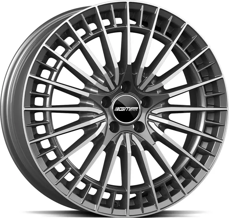 GMP Qstar Anthracite Diam 9x19 5/130 ET40 CB66.5 R14 - Alumiinivanteet - 346094 - 1