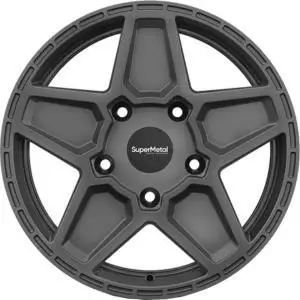 Rocket L Gray Matt 8x18 5/120 ET40 60° - Alumiinivanteet - 360994 - 1
