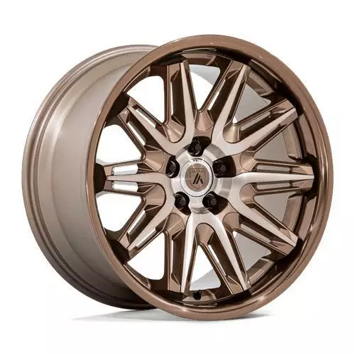AB047 IMPERATOR BRONZE MACHINED W/ BRONZE LIP 10,5x22 5/120 ET38 CB72,6 60° - Alumiinivanteet - 354504 - 1