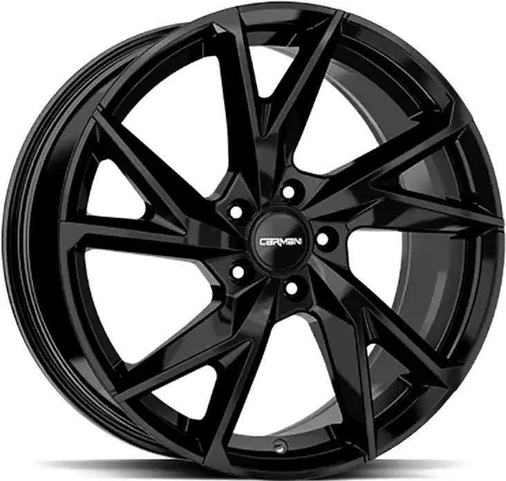 OXGIN Rudi Black 8x18 5/112 ET45 CB66.6 60° - Alumiinivanteet - 355474 - 1