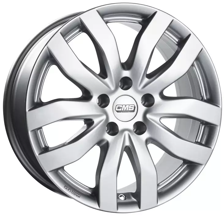 CMS C22 Racing Silver 6x15 5/112 ET43 CB57,1 R13 - Alumiinivanteet - 350174 - 1