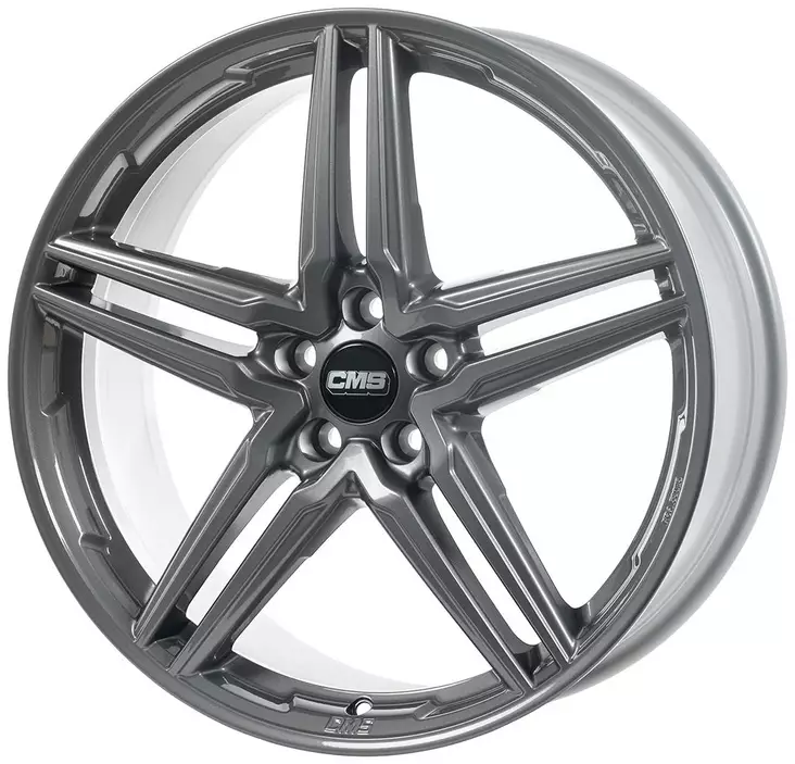 CMS C29 Titan Gloss 8x18 5/112 ET32.5 CB66,5 (long bolt / MB cap) R14 - Alumiinivanteet - 346204 - 1
