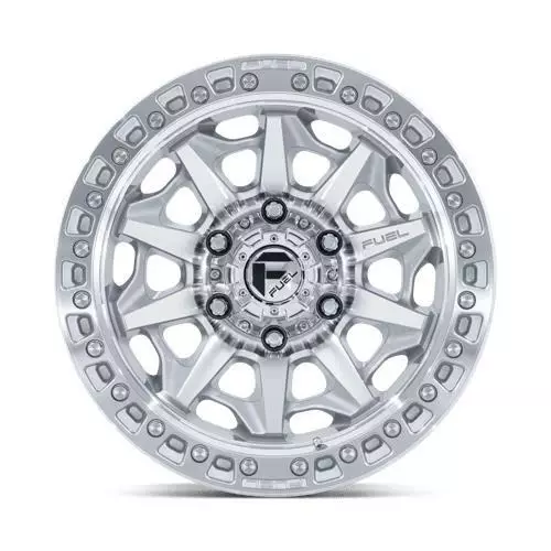 D883 COVERT SILVER W/ MACHINED FACE 9x17 6/139,7 ET1 CB106.1 60° - Alumiinivanteet - 368724 - 1