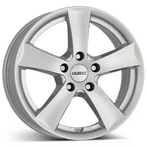 Dezent TX Silver 6,5x16 5/114 ET45 CB67,1 ERÄ 60° - Alumiinivanteet - 348364 - 1