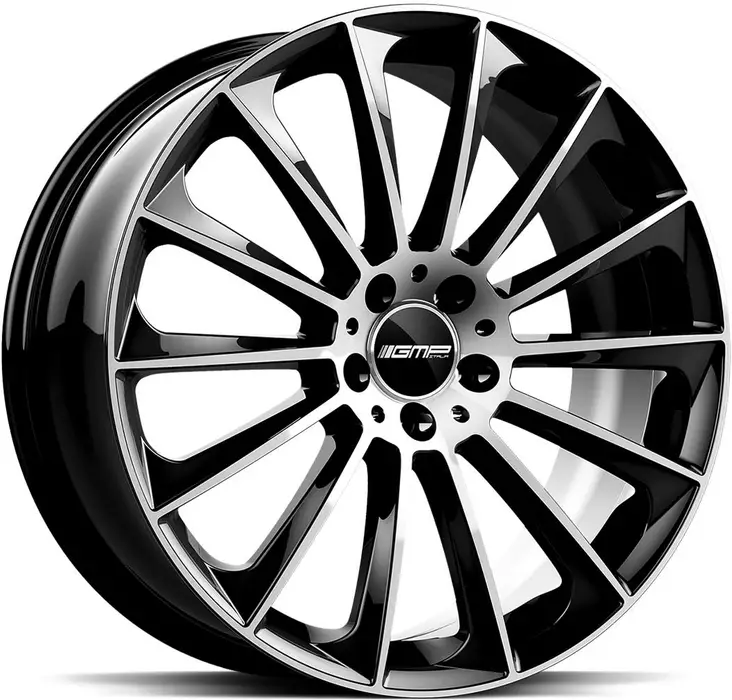 GMP Stellar Black Diam 9x22 5/108 ET38.5 CB63.4 60° - Alumiinivanteet - 356954 - 1