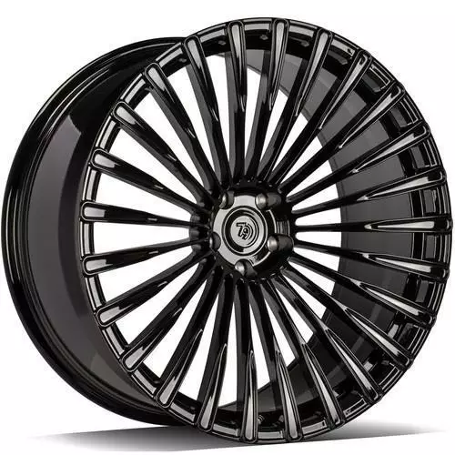 MF.1 Black Glossy 9,5x21 5/112 ET30 CB66.6 60° - Alumiinivanteet - 358124 - 1